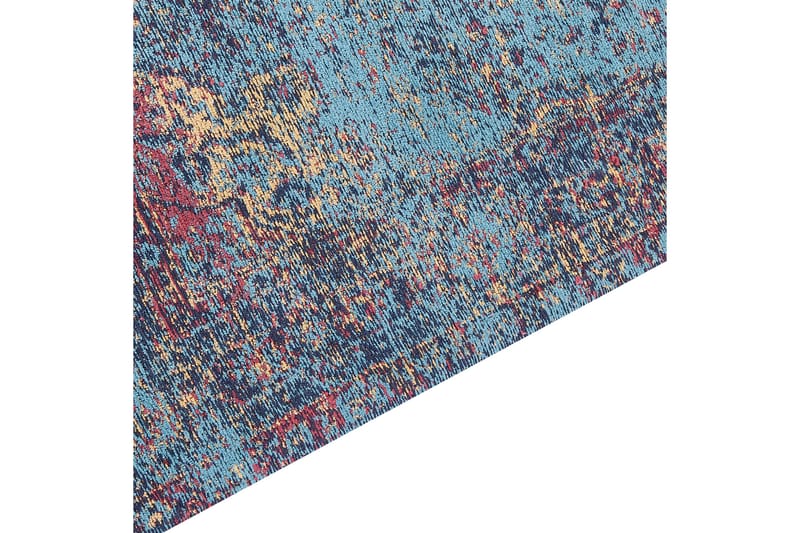 Kansu Bomullsmatta 160x230 cm - Blå - Textil & mattor - Mattor - Modern matta - Bomullsmatta