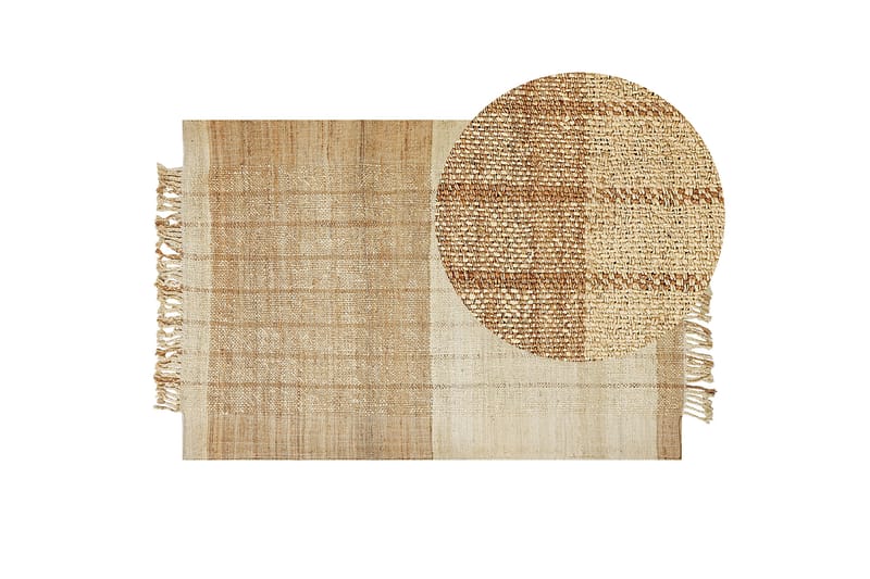 Karkin Jutematta 200x300 cm - Beige - Textil & mattor - Mattor - Modern matta - Sisalmattor