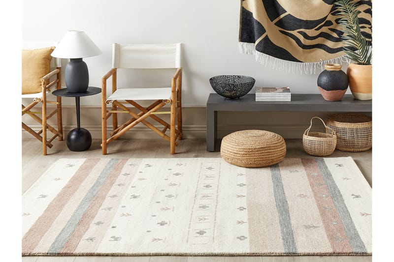 Karli Ryamatta 160x230 cm - Beige - Textil & mattor - Mattor - Modern matta - Ryamatta & luggmatta