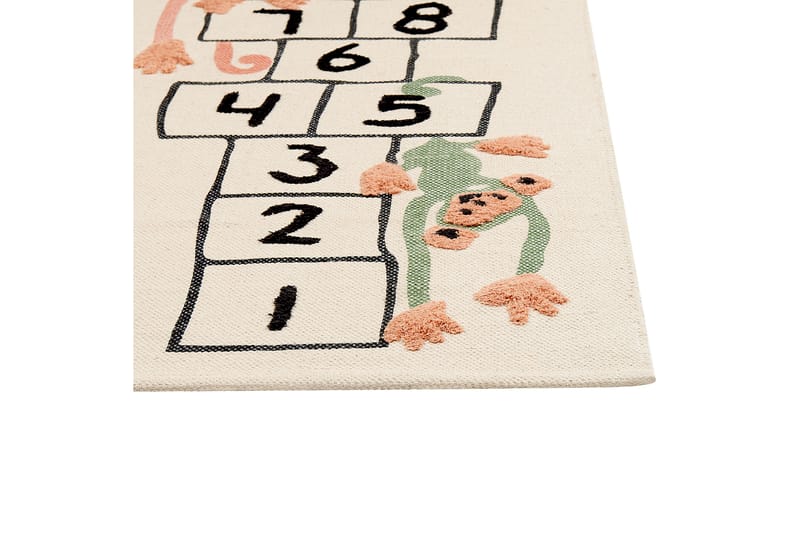 Katiet Bomullsmatta 80x150 cm - Beige - Textil & mattor - Mattor - Modern matta - Bomullsmatta