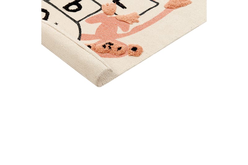 Katiet Bomullsmatta 80x150 cm - Beige - Textil & mattor - Mattor - Modern matta - Bomullsmatta