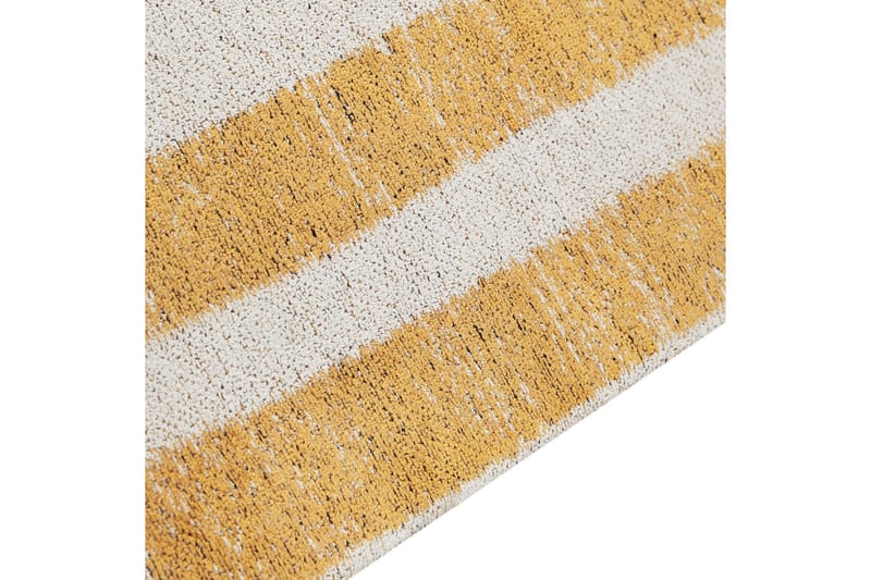 Katra Bomullsmatta 140x200 cm - Gul - Textil & mattor - Mattor - Modern matta - Ryamatta & luggmatta