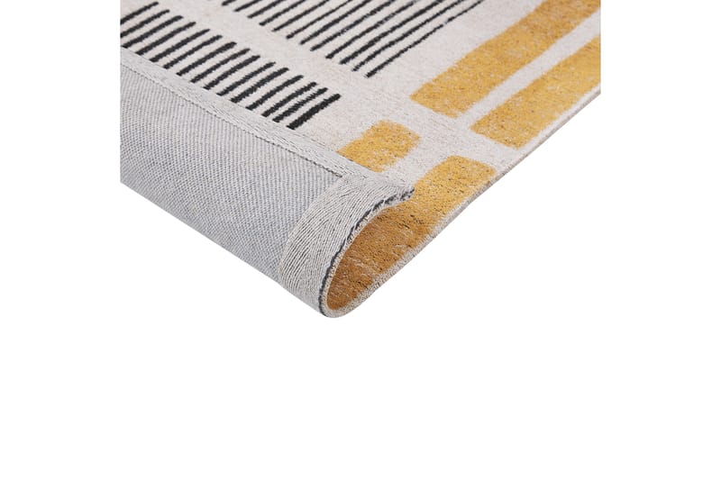 Katra Bomullsmatta 200x300 cm - Gul - Textil & mattor - Mattor - Modern matta - Ryamatta & luggmatta