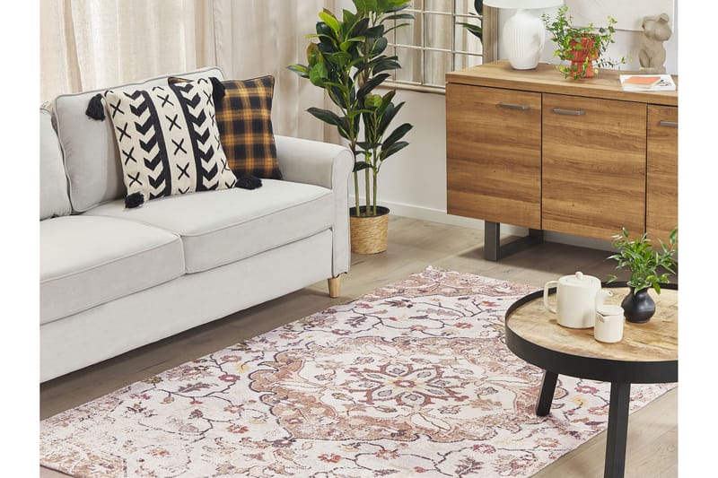Kattakkada Ryamatta 140x200 cm - Beige - Textil & mattor - Mattor - Modern matta - Ryamatta & luggmatta