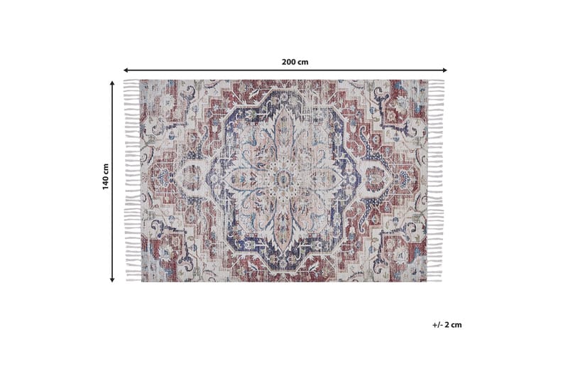Kelkit Ryamatta 140x200 cm - Brons - Textil & mattor - Mattor - Modern matta - Ryamatta & luggmatta