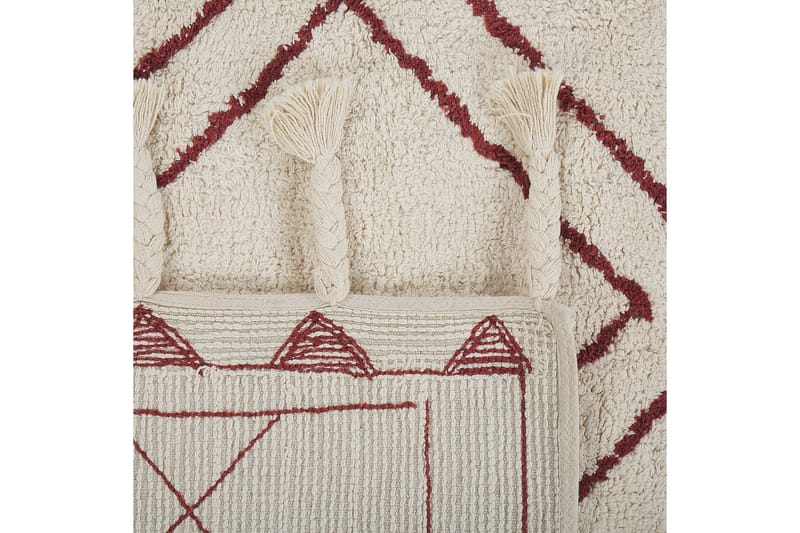 Kenitra Bomullsmatta 160x230 cm - Svart/Vit - Textil & mattor - Mattor - Modern matta - Bomullsmatta