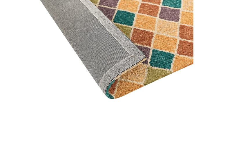 Keskin Ullmatta 200x200 cm Kvadratisk - Beige - Textil & mattor - Mattor - Modern matta - Ullmatta