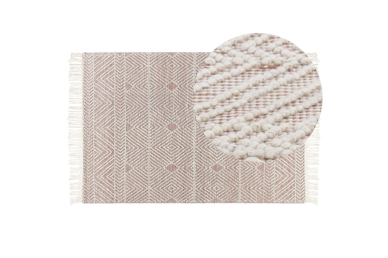 Kestel Ullmatta 160x230 cm - Beige - Textil & mattor - Mattor - Modern matta - Ullmatta