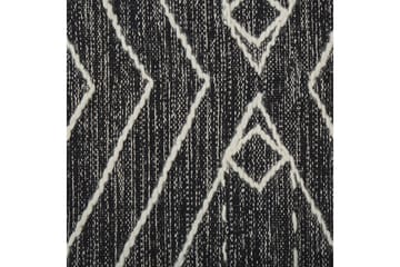 Khenifra Bomullsmatta 160x230 cm - Svart/Vit - Textil & mattor - Mattor - Modern matta - Bomullsmatta