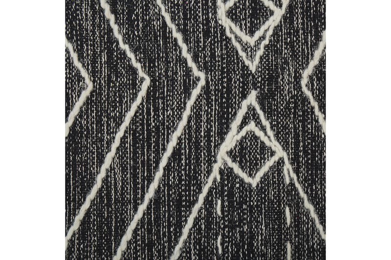 Khenifra Bomullsmatta 160x230 cm - Svart/Vit - Textil & mattor - Mattor - Modern matta - Bomullsmatta