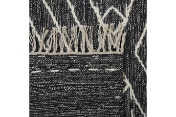 Khenifra Bomullsmatta 160x230 cm - Svart/Vit - Textil & mattor - Mattor - Modern matta - Bomullsmatta