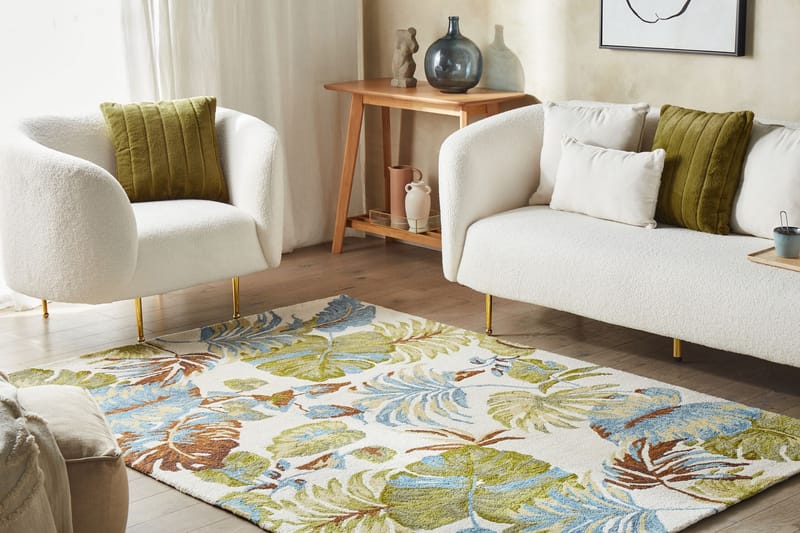 Kinik Ullmatta 160x230 cm - Beige - Textil & mattor - Mattor - Modern matta - Ullmatta
