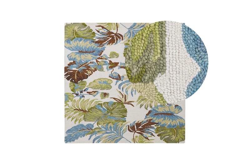 Kinik Ullmatta 200x200 cm - Beige - Textil & mattor - Mattor - Modern matta - Ullmatta