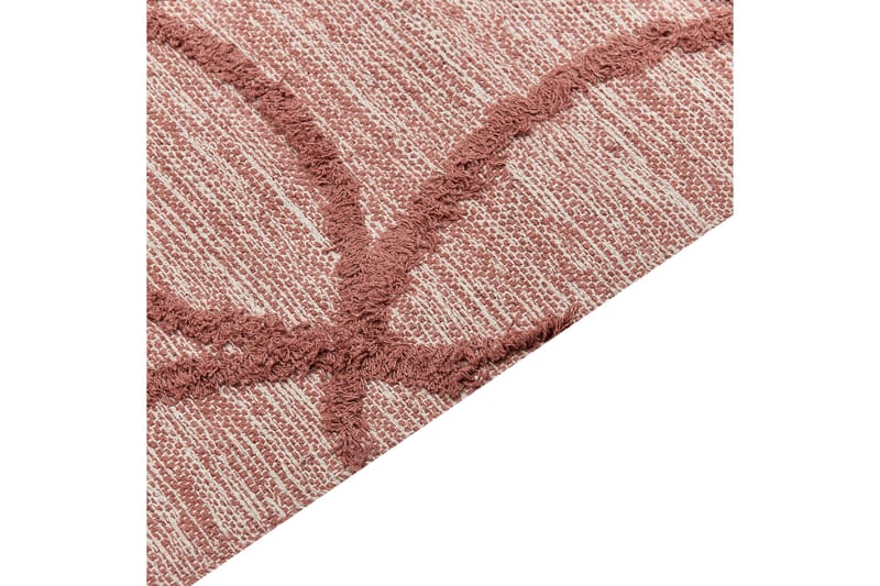Kirsehir Bomullsmatta 160x230 cm - Röd - Textil & mattor - Mattor - Modern matta - Bomullsmatta