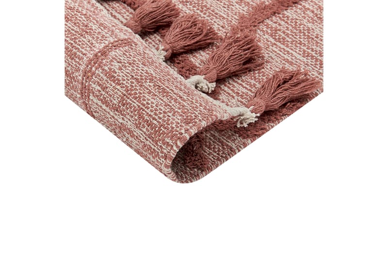 Kirsehir Bomullsmatta 160x230 cm - Röd - Textil & mattor - Mattor - Modern matta - Bomullsmatta