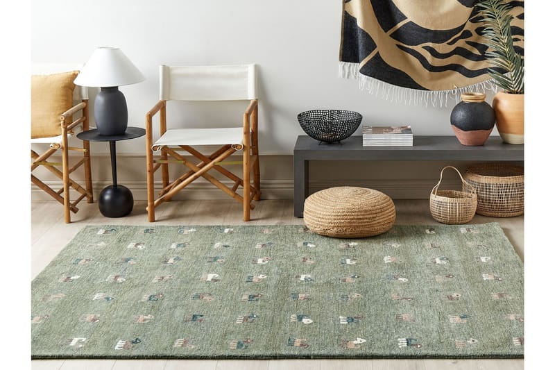 Kizarli Ryamatta 160x230 cm, Grön