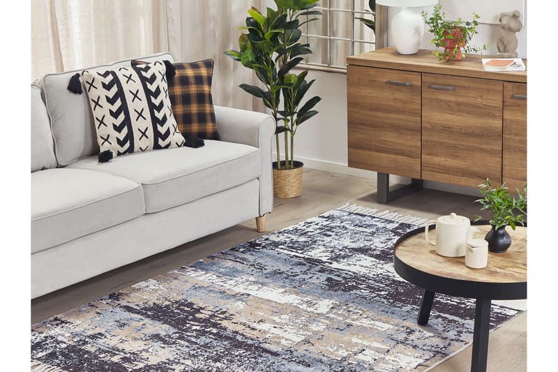 Konakli Ryamatta 140x200 cm - Beige - Textil & mattor - Mattor - Modern matta - Ryamatta & luggmatta