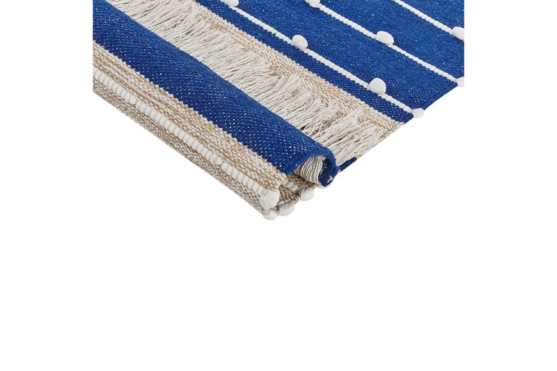 Kondhali Ryamatta 80x150 cm - Blå - Textil & mattor - Mattor - Modern matta - Bomullsmatta
