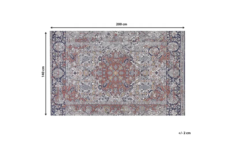 Korgan Ryamatta 140x200 cm - Brons - Textil & mattor - Mattor - Modern matta - Ryamatta & luggmatta