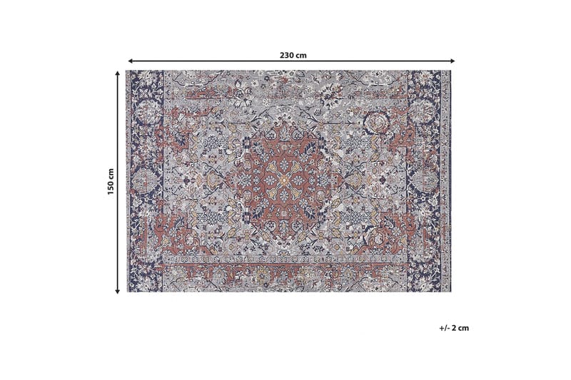 Korgan Ryamatta 150x230 cm - Brons - Textil & mattor - Mattor - Modern matta - Ryamatta & luggmatta