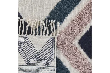 Kozlu Ryamatta 140x200 cm - Blå - Textil & mattor - Mattor - Modern matta - Bomullsmatta