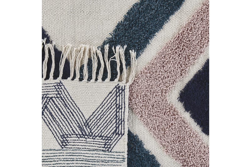 Kozlu Ryamatta 160x230 cm - Blå - Textil & mattor - Mattor - Modern matta - Bomullsmatta