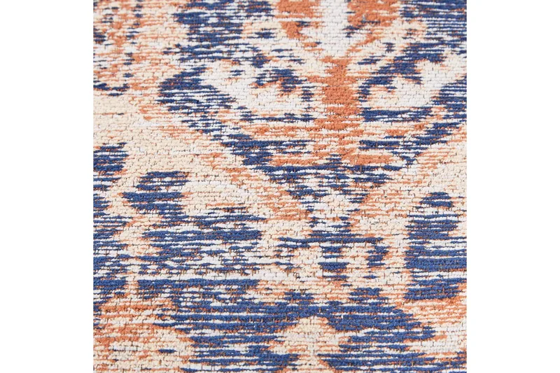 Kurin Bomullsmatta 140x200 cm - Blå - Textil & mattor - Mattor - Modern matta - Gångmattor