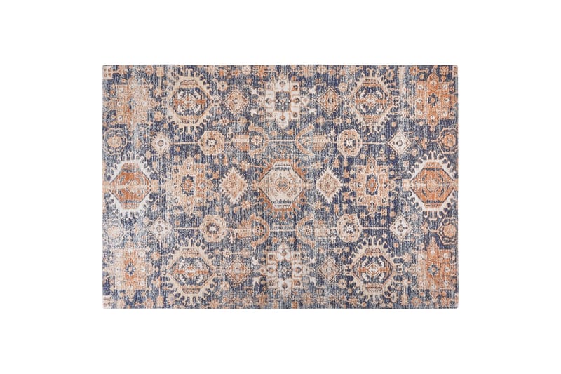 Kurin Bomullsmatta 140x200 cm - Blå - Textil & mattor - Mattor - Modern matta - Gångmattor