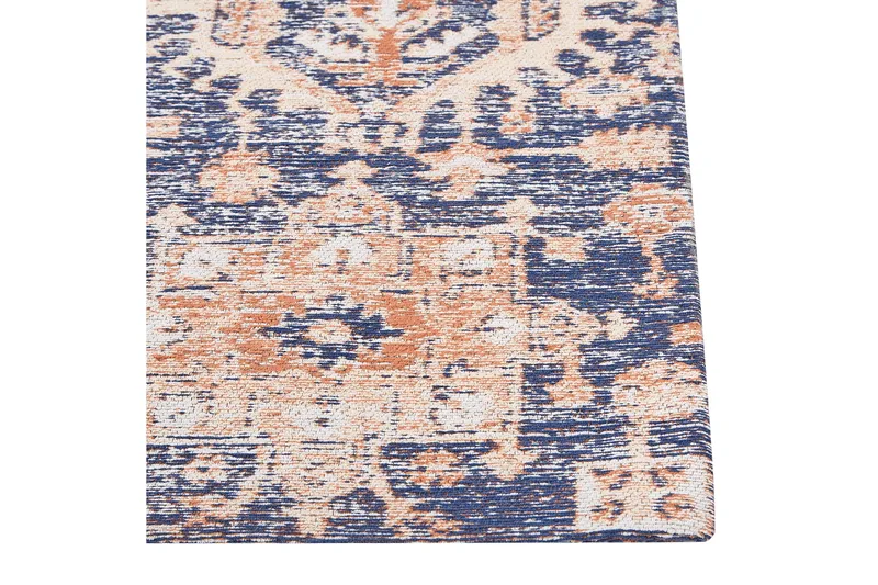 Kurin Bomullsmatta 140x200 cm - Blå - Textil & mattor - Mattor - Modern matta - Gångmattor