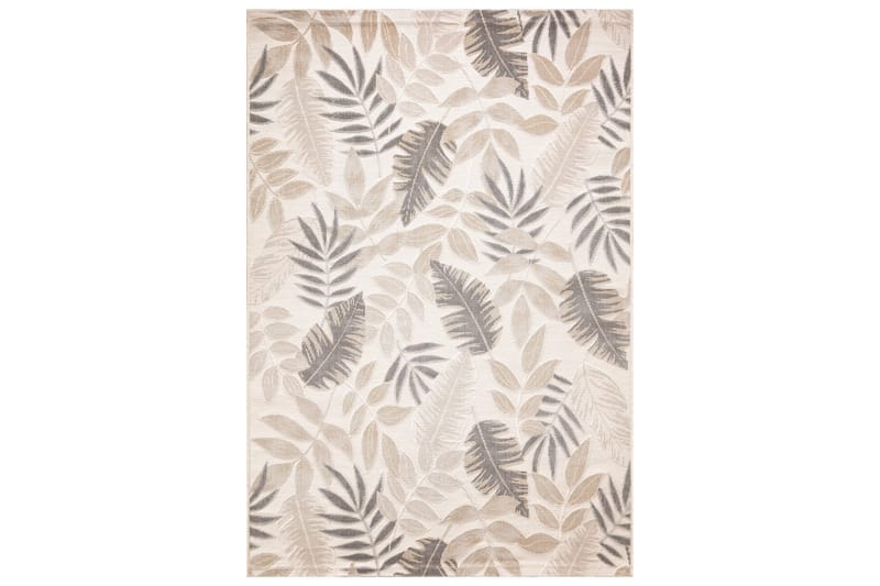 Leaves Wiltonmatta 157x230 cm Rektangulär - Grå - Textil & mattor - Mattor - Dörrmatta & hallmatta