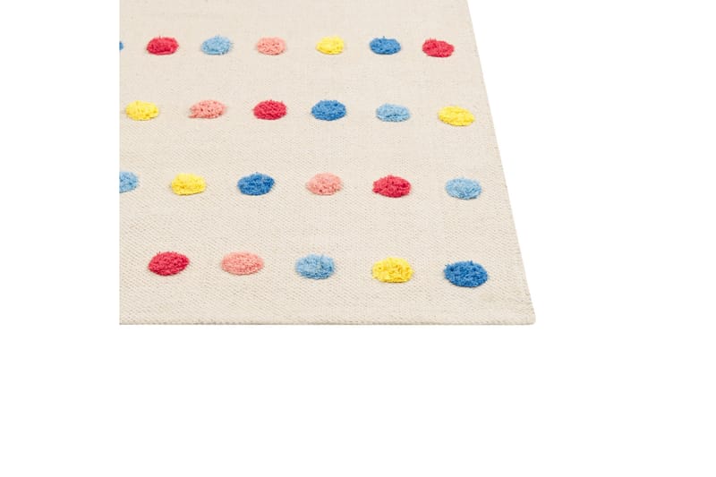 Leles Bomullsmatta 80x150 cm - Beige - Textil & mattor - Mattor - Modern matta - Bomullsmatta