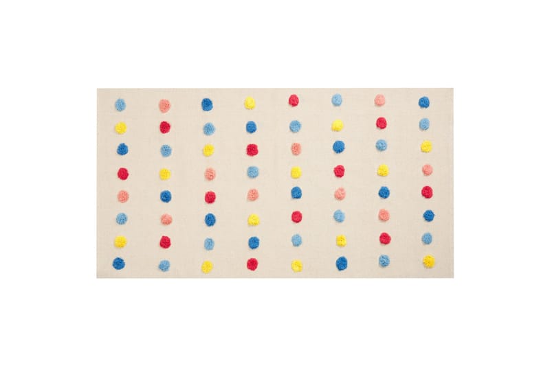 Leles Bomullsmatta 80x150 cm, Beige