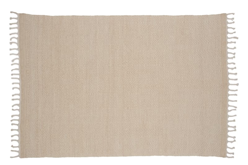 Loke Ullmatta 160x230 cm Rektangulär - Beige - Textil & mattor - Mattor - Modern matta - Ullmatta