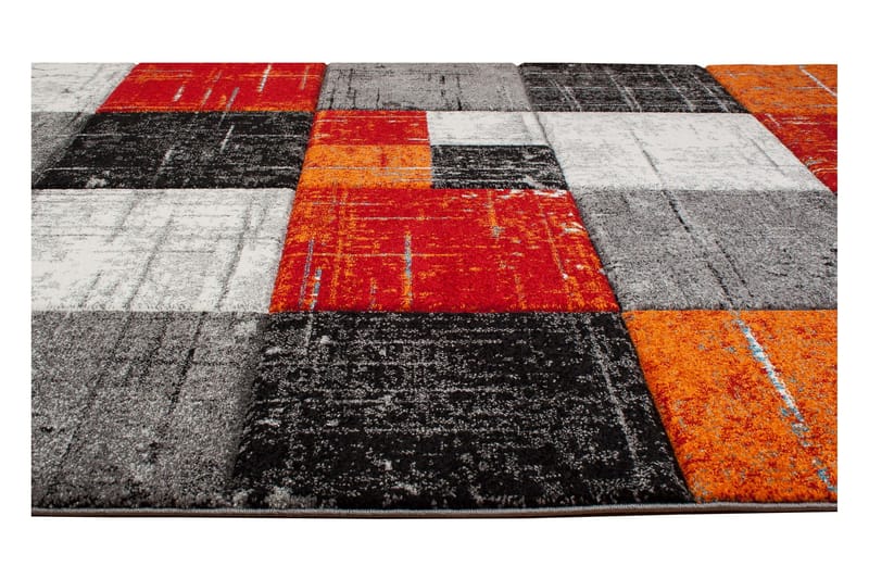 London Square Friezematta 240x340 - Röd/Orange - Textil & mattor - Mattor - Modern matta - Wiltonmattor