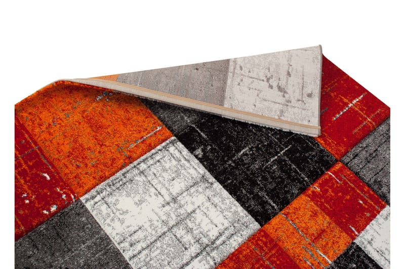 London Square Friezematta 240x340 - Röd/Orange - Textil & mattor - Mattor - Modern matta - Wiltonmattor