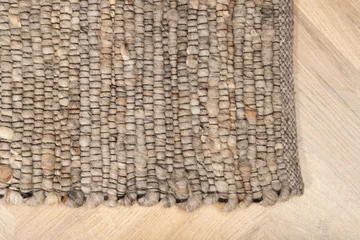 Loump Ullmatta 200x300 cm - Grå/Beige - Textil & mattor - Mattor - Modern matta - Ullmatta