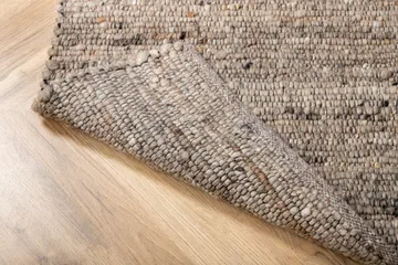 Loump Ullmatta 200x300 cm - Grå/Beige - Textil & mattor - Mattor - Modern matta - Ullmatta
