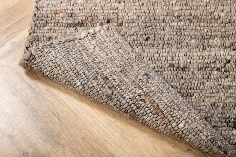 Loump Ullmatta 200x300 cm - Grå/Beige - Textil & mattor - Mattor - Modern matta - Ullmatta