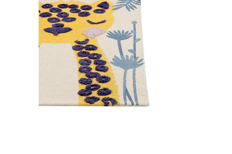 Luas Bomullsmatta 80x150 cm - Beige - Textil & mattor - Mattor - Modern matta - Bomullsmatta