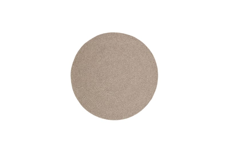 Lya Ullmatta Ø160 cm Rund - Linnen - Textil & mattor - Mattor - Modern matta - Ullmatta
