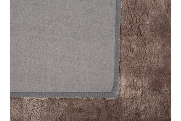 Lyme Matta Lång Lugg 200x200 cm - Ljusbrun - Textil & mattor - Mattor - Modern matta - Ryamatta & luggmatta