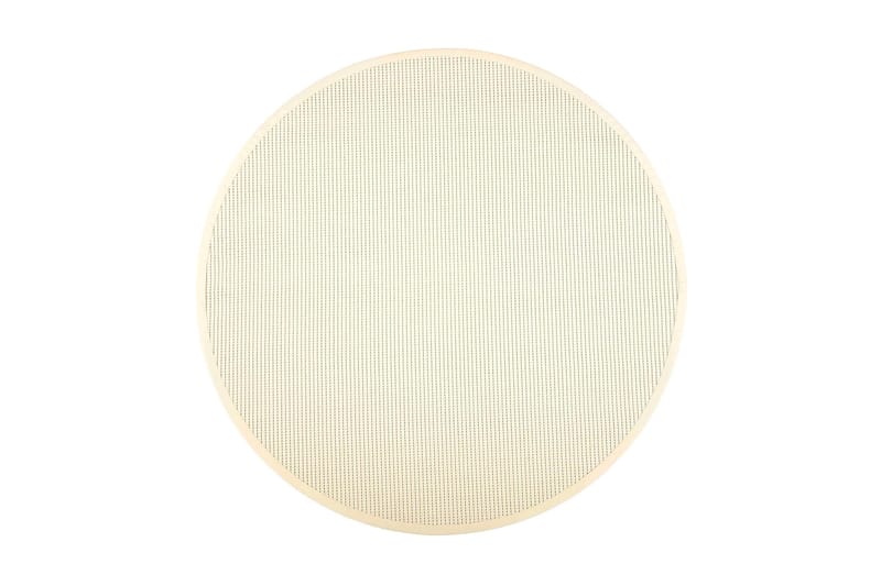 Lyyra2 Matta Rund 133 cm Vit, Vm Carpet