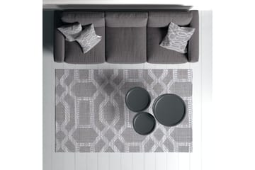 Magma Bomullsmatta 100x150 cm Rektangulär - Grå - Textil & mattor - Mattor - Modern matta - Bomullsmatta