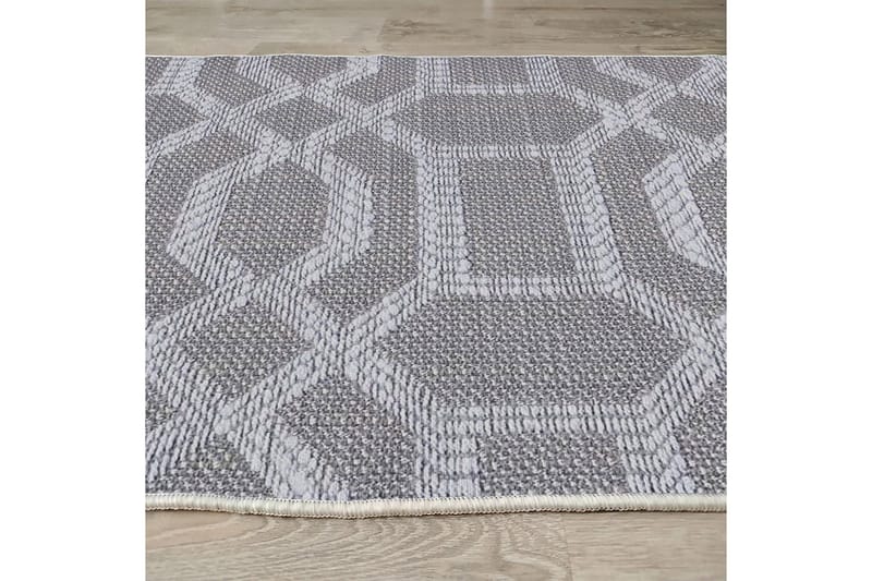 Magma Bomullsmatta 100x150 cm Rektangulär - Grå - Textil & mattor - Mattor - Modern matta - Bomullsmatta