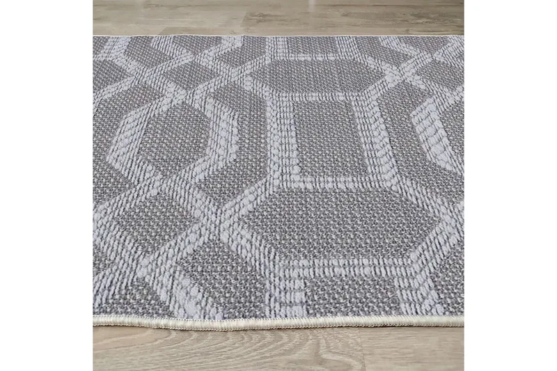 Magma Bomullsmatta 180x280 cm Rektangulär - Grå - Textil & mattor - Mattor - Modern matta - Bomullsmatta