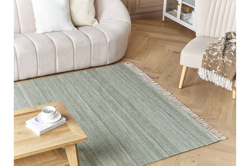 Malhia Ryamatta 160x230 cm - Grön - Textil & mattor - Mattor - Modern matta - Ryamatta & luggmatta