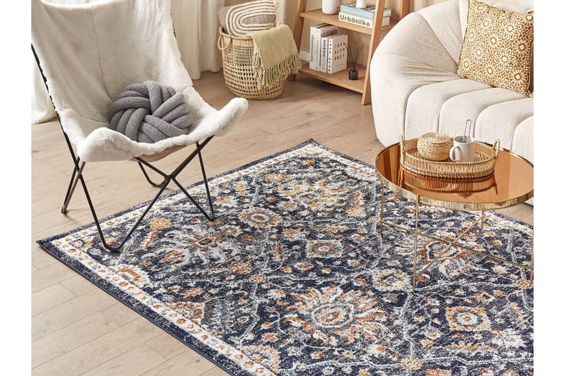 Malishka Ryamatta 160x230 cm - Blå - Textil & mattor - Mattor - Modern matta - Ryamatta & luggmatta