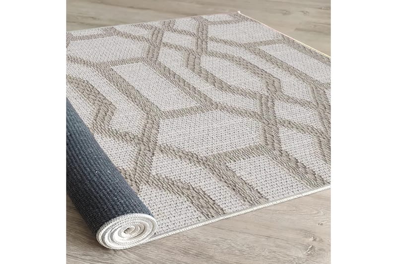 Maltina Bomullsmatta 100x200 cm Rektangulär - Grå - Textil & mattor - Mattor - Modern matta - Bomullsmatta