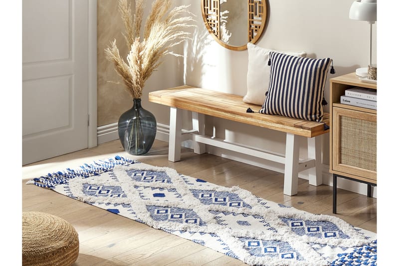 Manavgat Gångmatta 80x200 cm - Beige - Textil & mattor - Mattor - Modern matta - Ryamatta & luggmatta