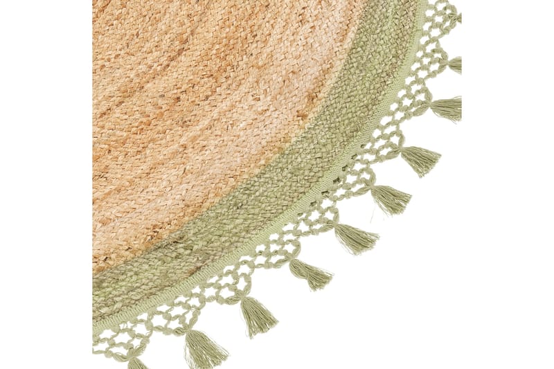 Marts Jutematta 140 cm Rund - Beige - Textil & mattor - Mattor - Modern matta - Sisalmattor